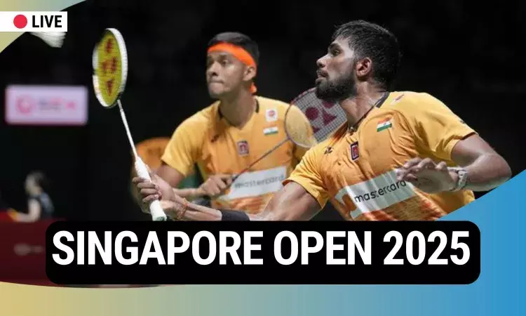 Singapore Open 2025: Satwik-Chirag in men’s doubles semifinal - HIGHLIGHTS Singapore Open 2025: Satwik-Chirag in men’s doubles semifinal - HIGHLIGHTS