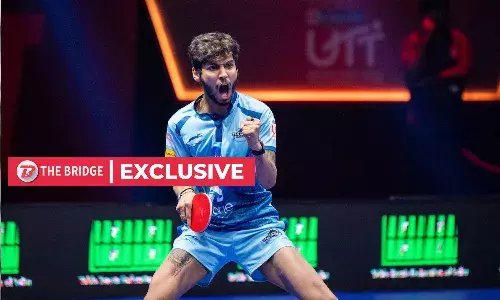 Arijit Singh songs and improved forehand – Ankur Bhattacharjee starts from where he left off at UTT 2025