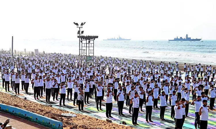 Yoga day 2025