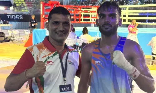 Ashish Mudshaniya, boxing