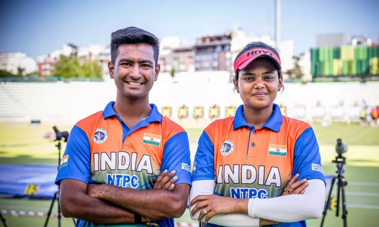 Archery World Cup Madrid: Jyothi- Rishabh to battle for bronze in compound mixed team
