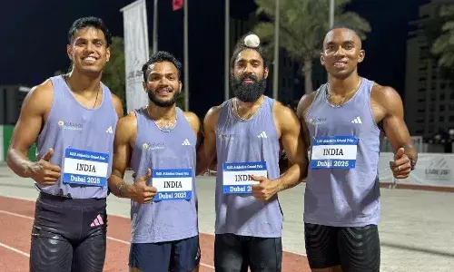 India men 4*100m relay team