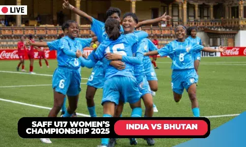 SAFF U17 Womens Championship: India crush Bhutan 8-0 - Highlights