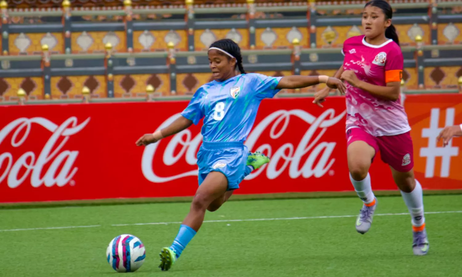 Anuskha Kumari, football