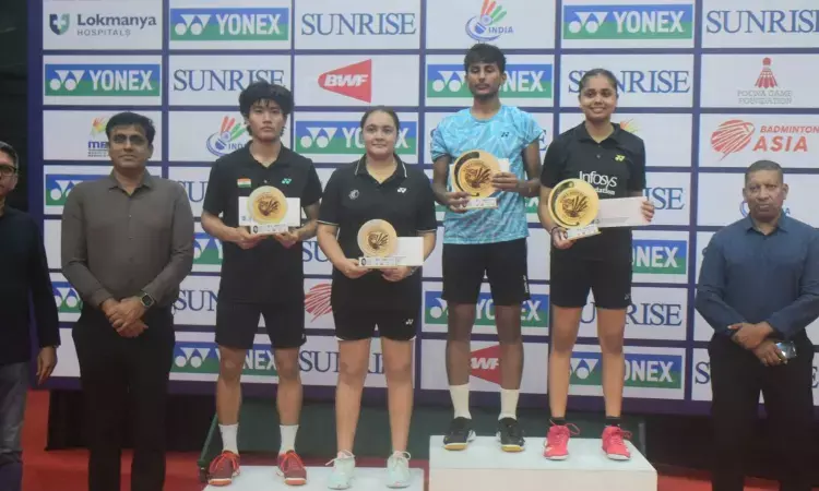 Badminton: Vansh-Shravani beat Lalramsanga-Taarini to win India Junior International Grand Prix in Pune Badminton: Vansh-Shravani beat Lalramsanga-Taarini to win India Junior International Grand Prix in Pune