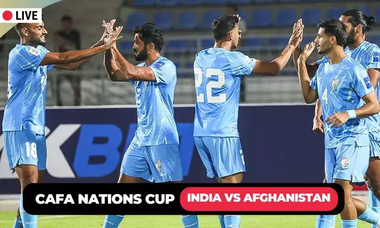CAFA Nations Cup 2025: India plays a goalless draw with Afghanistan in final group game - HIGHLIGHTS CAFA Nations Cup 2025: India plays a goalless draw with Afghanistan in final group game - HIGHLIGHTS