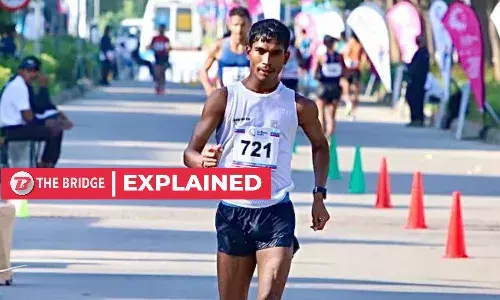 Ram Baboo, Racewalk, Athletics