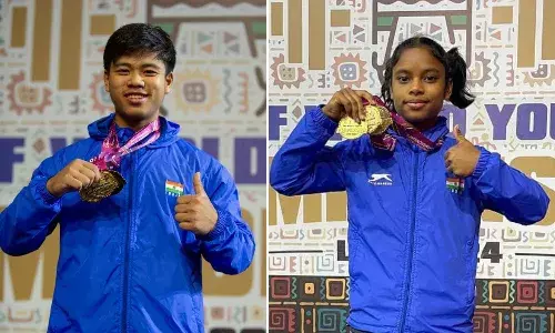 Indian weightlifters Indian weightlifters