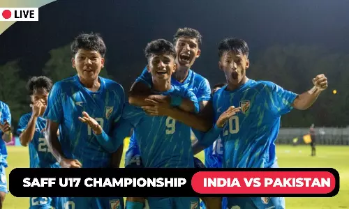 SAFF U17 Championship: Indian blue colts beat Pakistan- Highlights