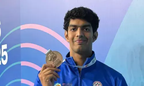 Srihari Nataraj, Swimming