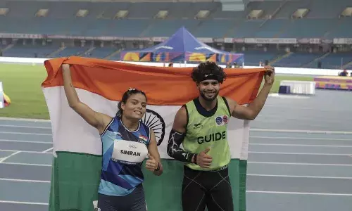 100m World Champion Simran Sharma