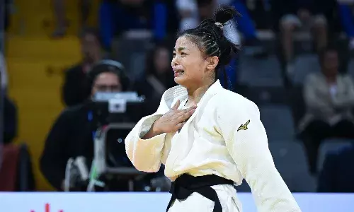 Linthoi Chanambam, Judo