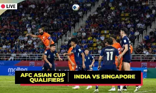 AFC Asian Cup 2027 Qualifier: India shares spoils with Singapore- Highlights