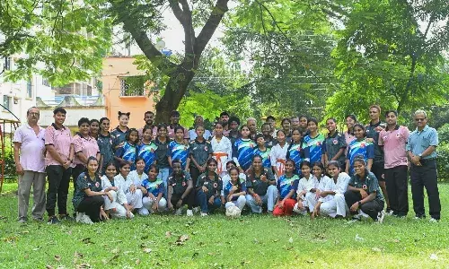 Emami East Bengal Women Celebrate International Day of the Girl Child with Inspiring Visit to Kalyania