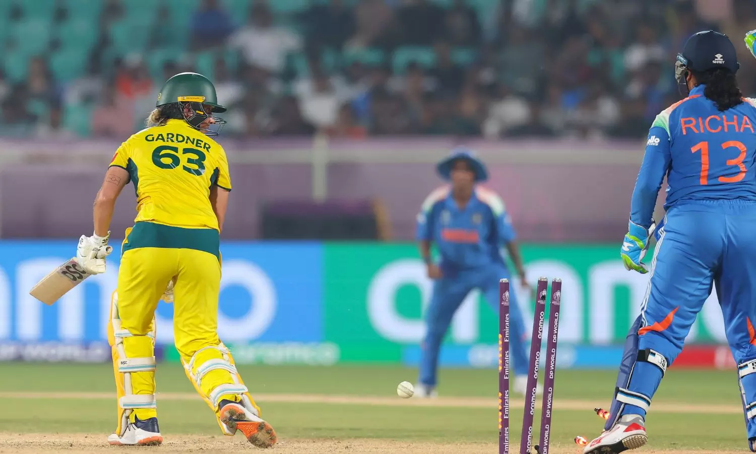 Healy’s 142 powers Australia to record chase against India in Women’s World Cup thriller Healy’s 142 powers Australia to record chase against India in Women’s World Cup thriller