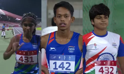 India adds five medals at Asian Youth Games; Palash Mandal, Edwina Jason among podium finishers