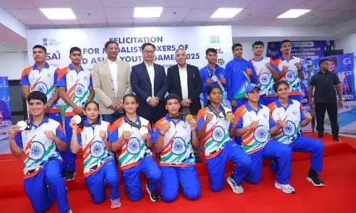 Boxing Federation of India felicitates boxers for landmark show at Asian Youth Games