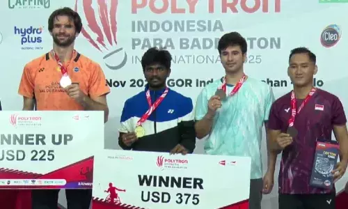 Indonesia Para Badminton International: Naveen stuns 2-time Paralympic champion