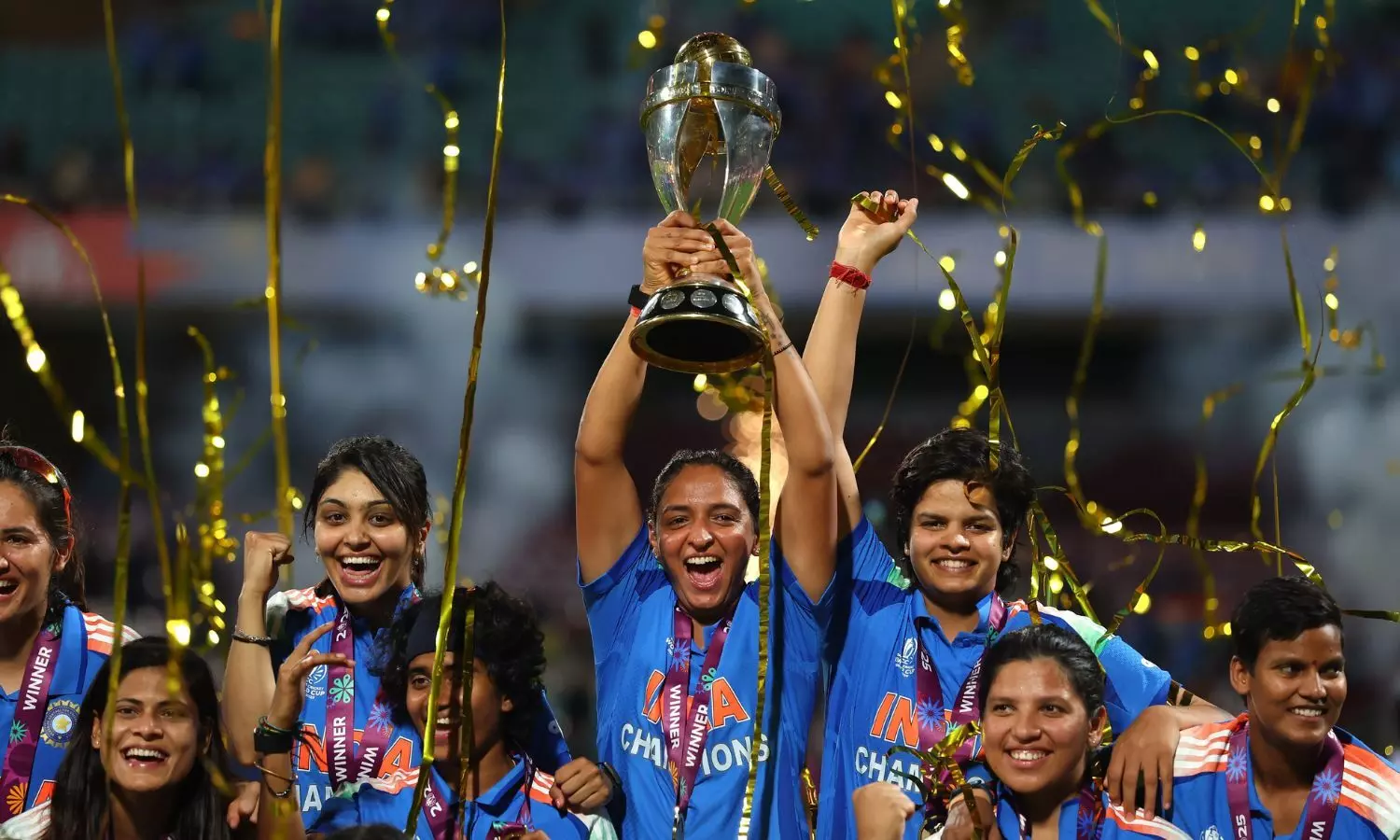 Breaking the barrier: Indian womens cricket team lift first ICC World Cup title after near misses