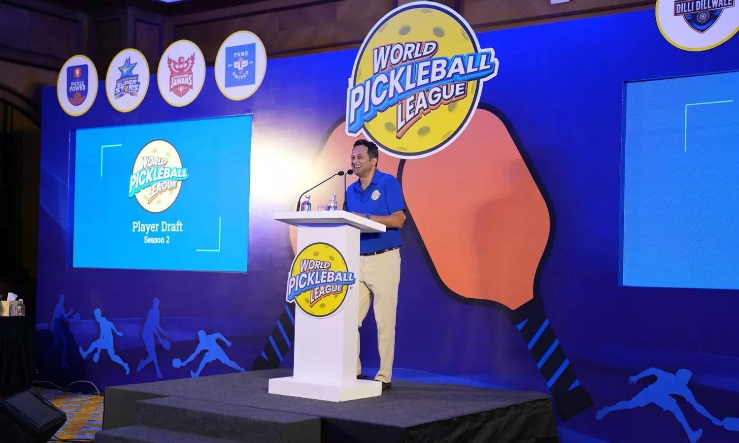 WPBL Founder CEO Gaurav Natekar at Season 2 Draft WPBL Founder CEO Gaurav Natekar at Season 2 Draft