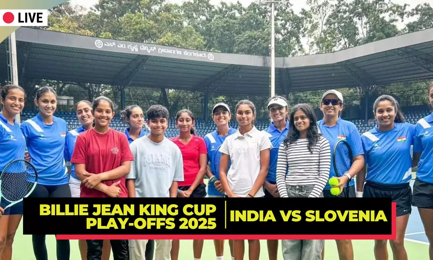 Billie Jean King Cup 2025 LIVE: India go down fighting to Slovenia - HIGHLIGHTS