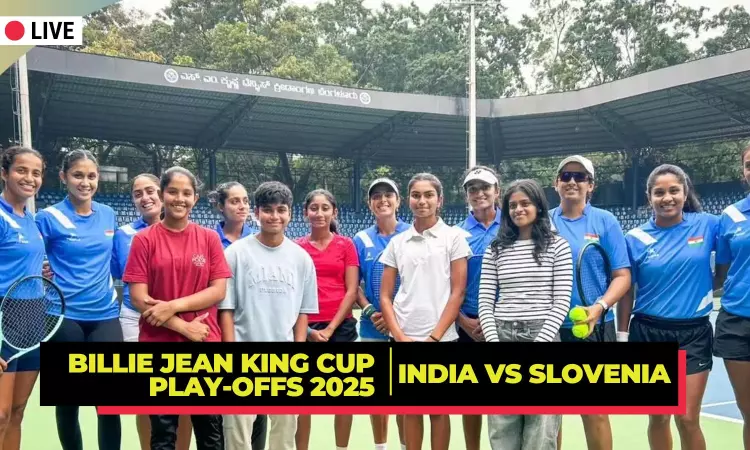 Billie Jean King Cup 2025 LIVE: India go down fighting to Slovenia - HIGHLIGHTS