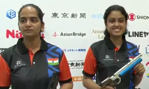 Tokyo Deaflympics 2025: Double podium for India in shooting