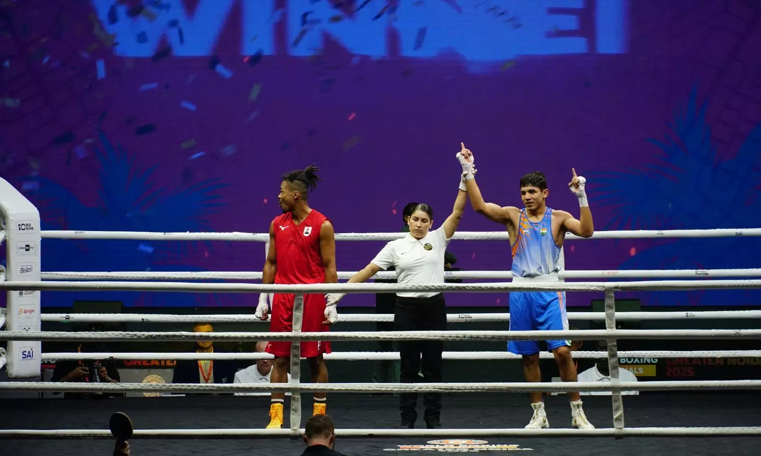 World Boxing Cup Finals: Hitesh Gulia takes down former world champion in shock win