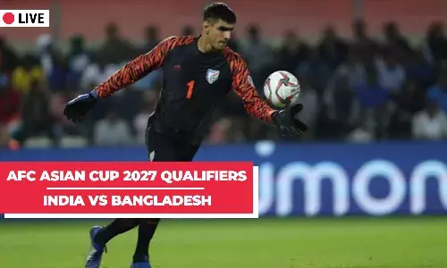 AFC Asian Cup 2027 Qualifiers: Lackluster India fall to Bangladesh - HIGHLIGHTS