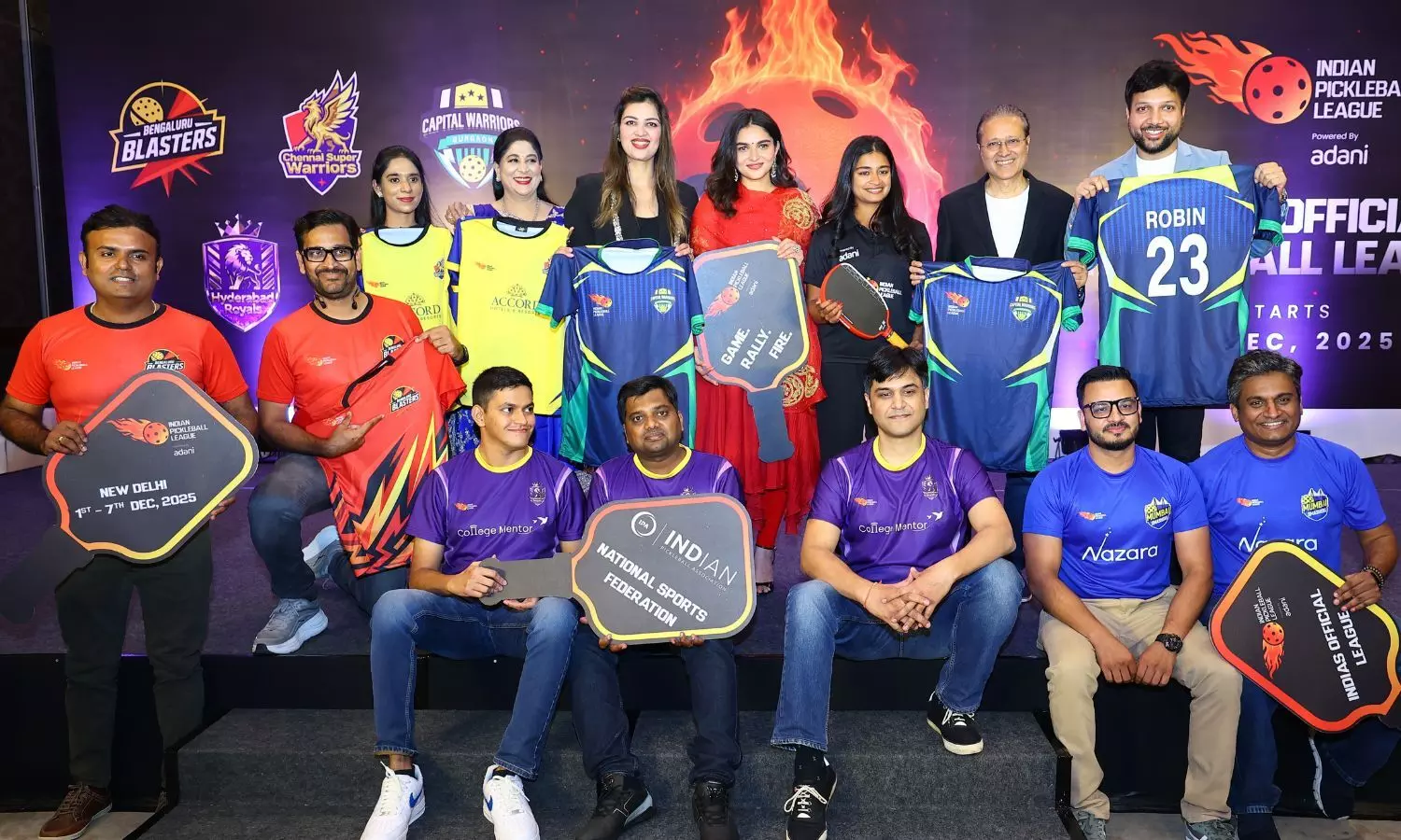 Indian Pickleball League unveils five franchises for inaugural season Indian Pickleball League unveils five franchises for inaugural season