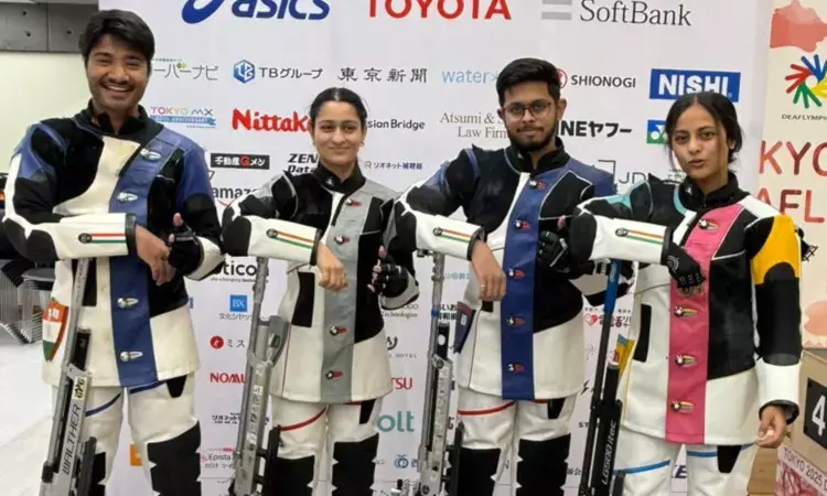 Tokyo Deaflympics 2025: Dhanush, Mahit strike gold