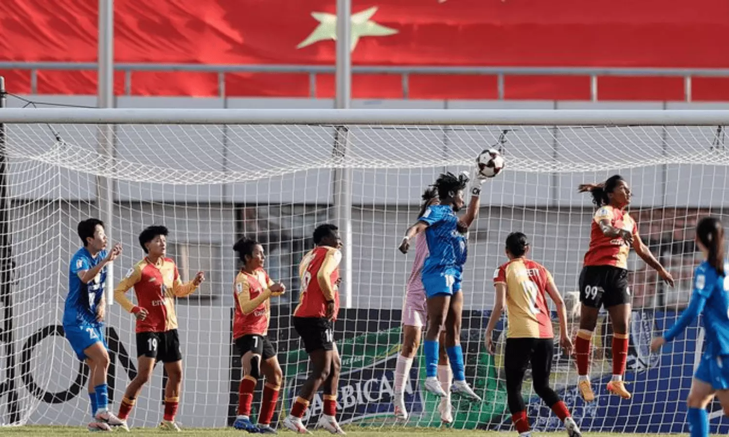 Wuhan Jiangda defeats East Bengal Wuhan Jiangda defeats East Bengal