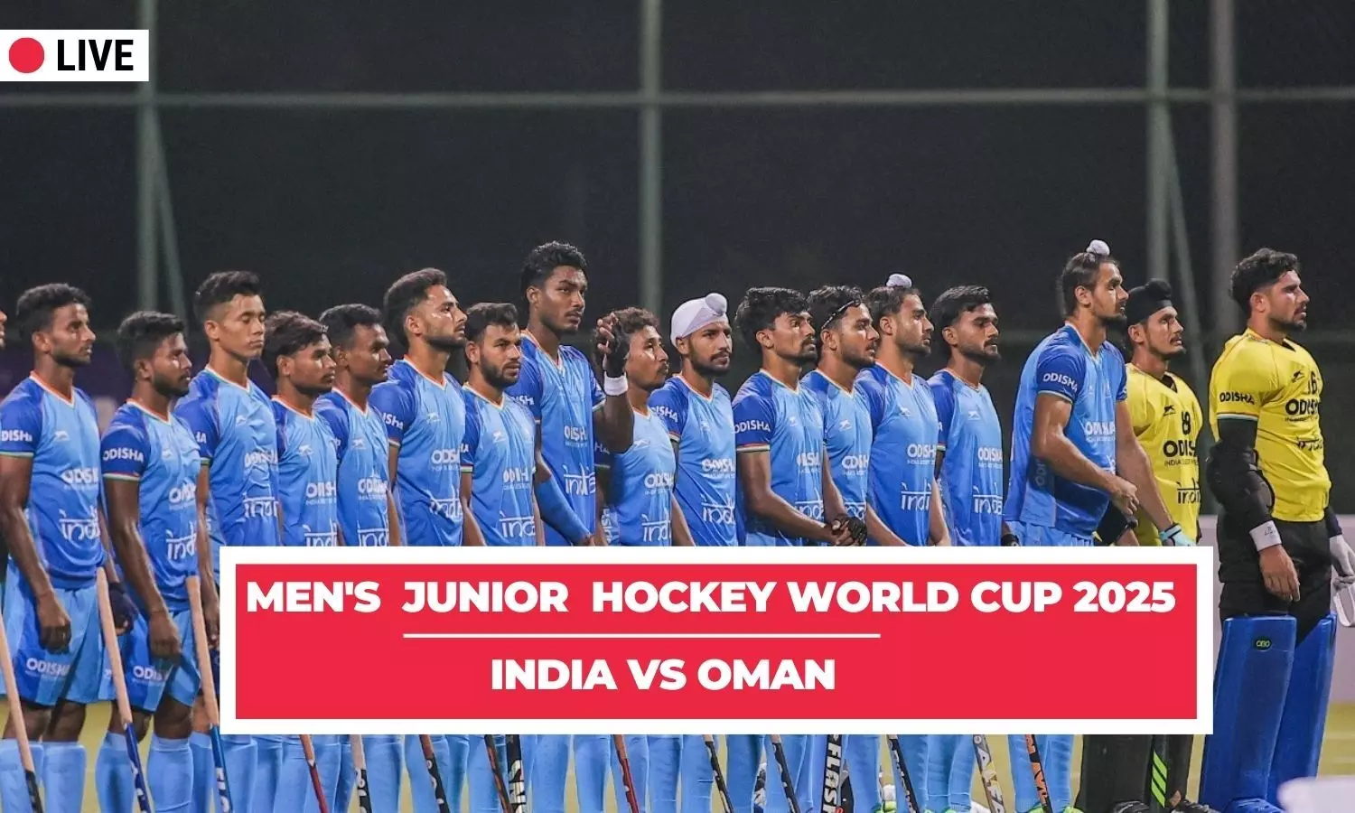 Mens Junior Hockey World Cup 2025 Highlights: India pump 17 past hapless Oman