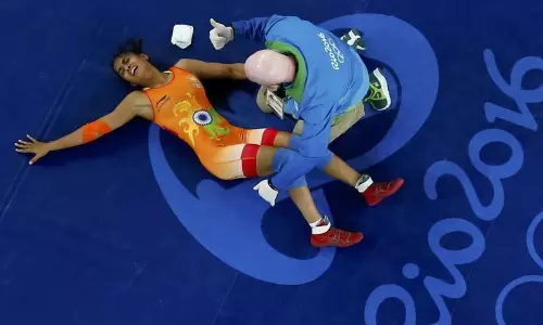 Vinesh Phogat , ACL tear