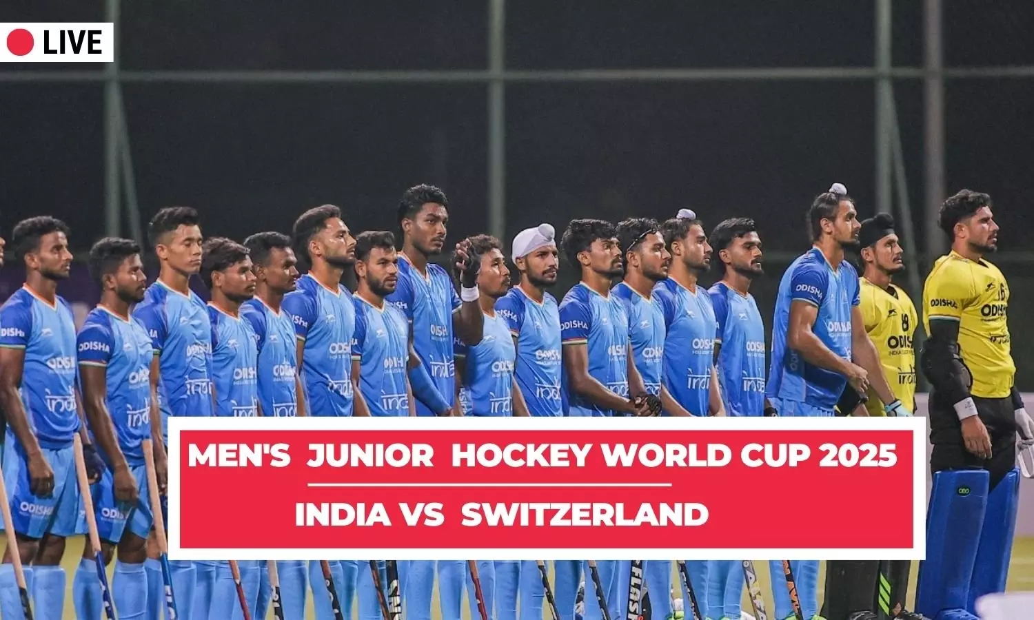 Mens Junior Hockey World Cup 2025: India storms into quarterfinals with 5-0 win over Switzerland- Highlights