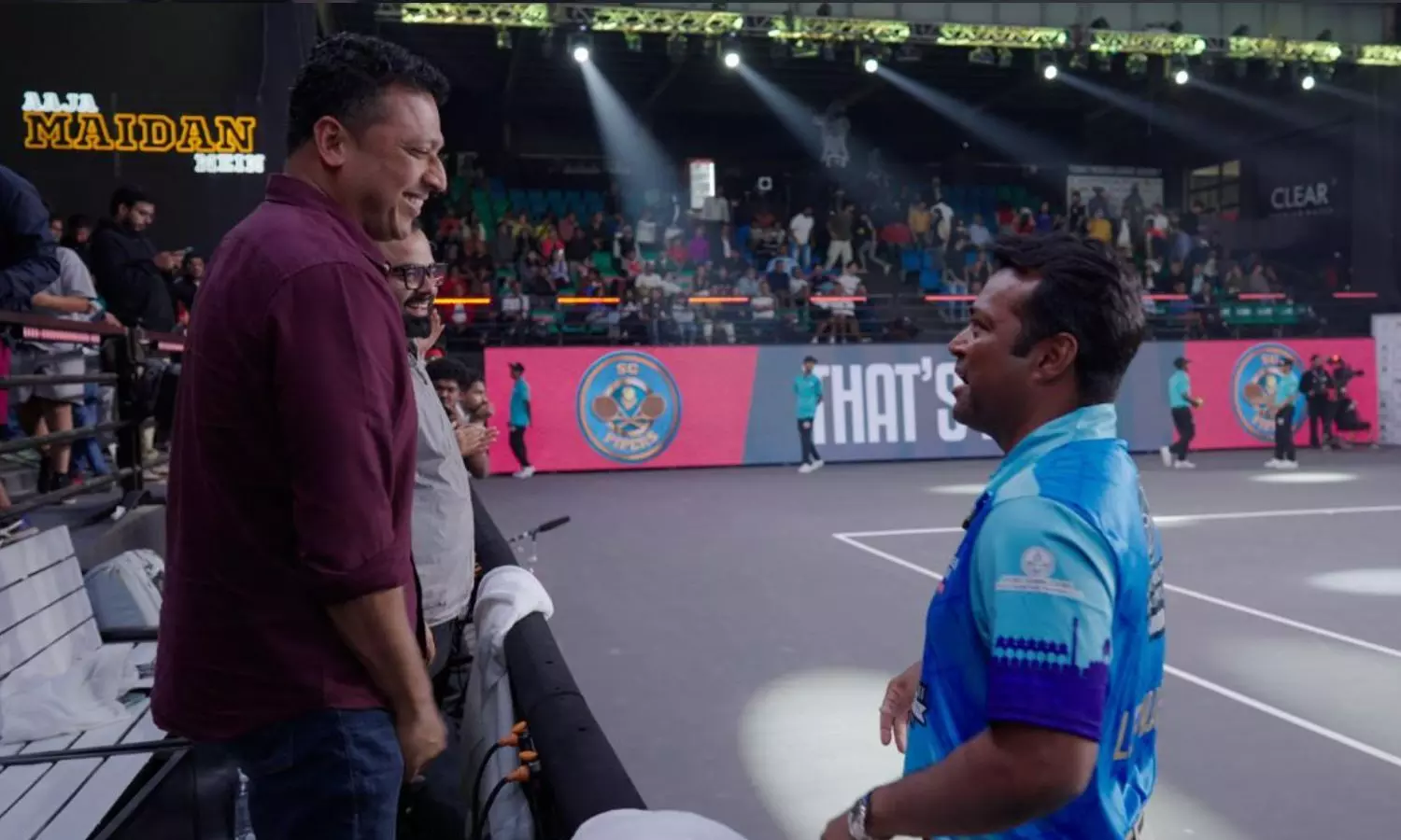 Mahesh Bhupathi and Leander Paes