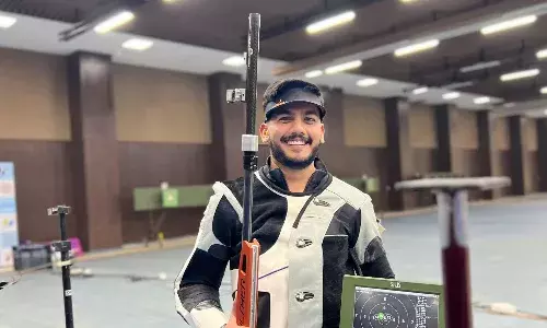 Shooting: Aishwary Pratap Singh Tomar betters 50m rifle 3p world record