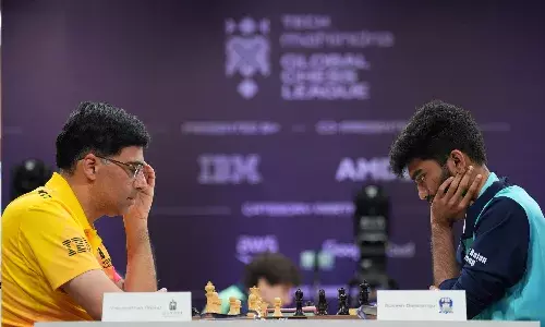 Viswanathan Anand and Gukesh Dommaraju