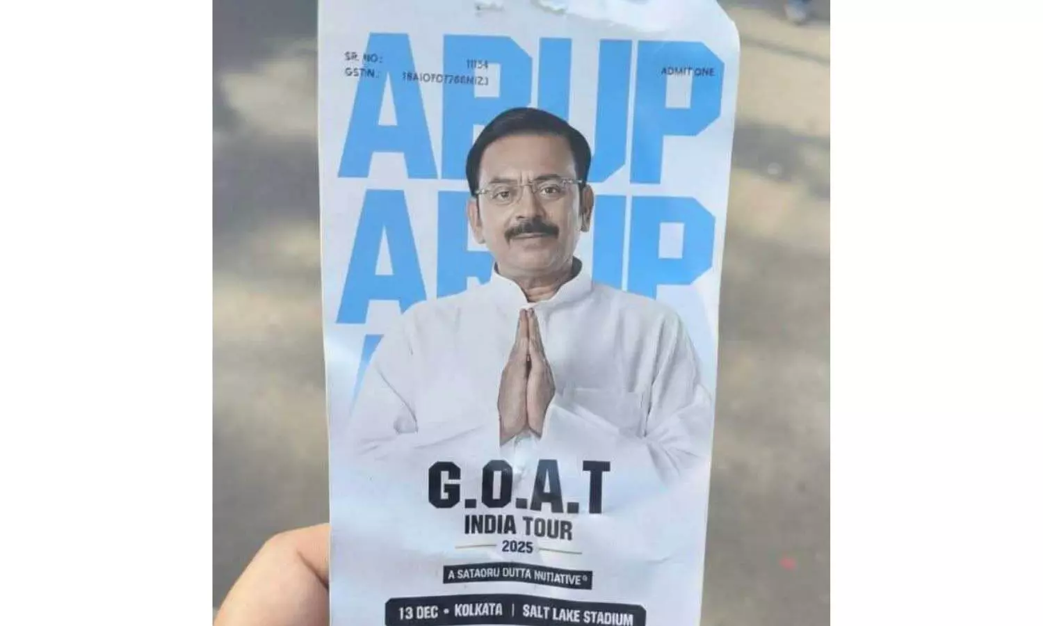 West Bengal sports minister Arup Biswas resigns after Messi tour scandal West Bengal sports minister Arup Biswas resigns after Messi tour scandal