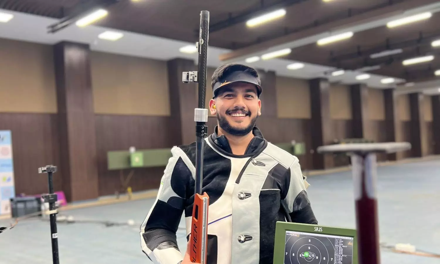 Shooting: Aishwary Pratap Singh Tomar betters 50m rifle 3p national record Shooting: Aishwary Pratap Singh Tomar betters 50m rifle 3p national record
