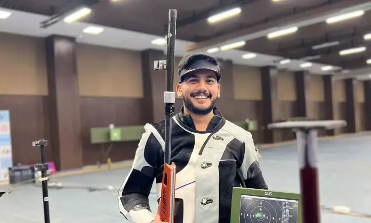 Shooting: Aishwary Pratap Singh Tomar betters 50m rifle 3p national record