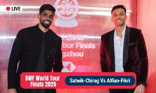 BWF World Tour Finals Live: Satwik-Chirag vs Alfian-Fikri - Updates, action BWF World Tour Finals Live: Satwik-Chirag vs Alfian-Fikri - Updates, action