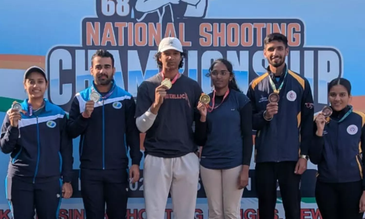 Anantjeet, Darshna clinch mixed team skeet gold Anantjeet, Darshna clinch mixed team skeet gold