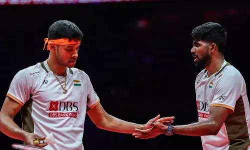 Satwik-Chirag in action at 2025 BWF World Tour Finals
