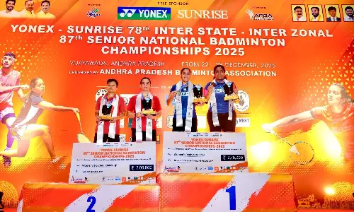 Badminton Nationals: Surya Charishma Tamiri and Rithvik Sanjeevi claim singles titles