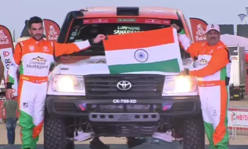 Dakar Rally 2026: Sanjay Takale becomes the first Indian to win a stage in 4W category