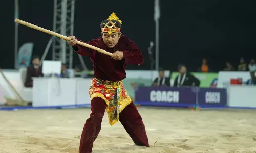 From providing ice to blood banks to Khelo India Beach Games gold: The Raja Das story From providing ice to blood banks to Khelo India Beach Games gold: The Raja Das story