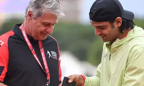 Neeraj Chopra parts way with coach Jan Železný Neeraj Chopra parts way with coach Jan Železný