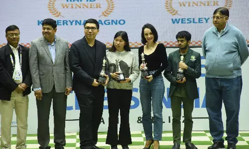 Wesley So and Carissa Yip clinch Tata Steel Chess India Blitz 2026 titles