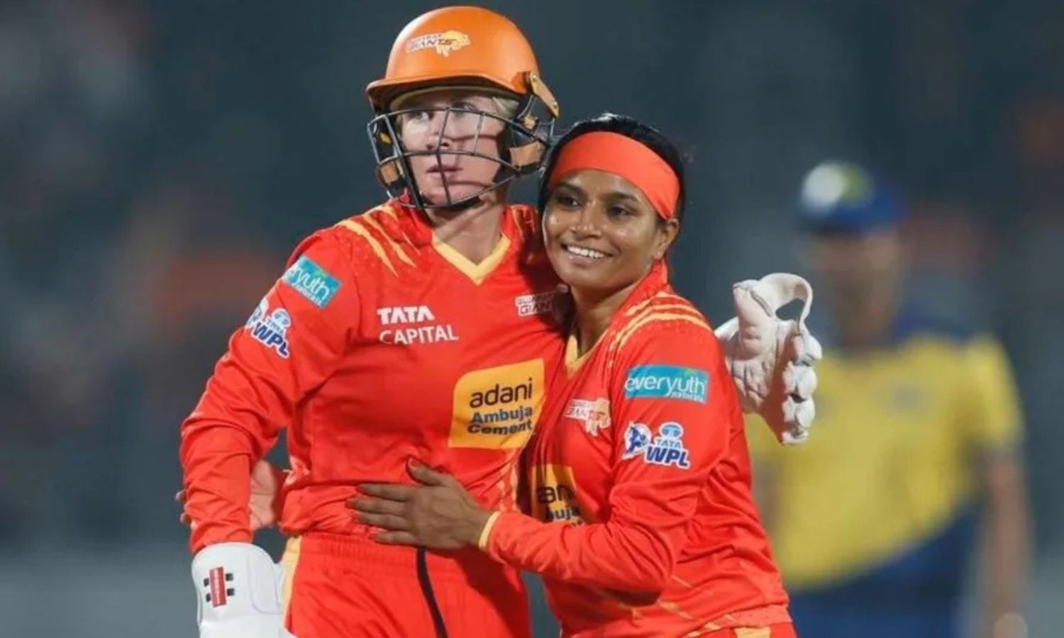 Rajeshwari Gayakwad shines in Gujarat Giants win Rajeshwari Gayakwad shines in Gujarat Giants win